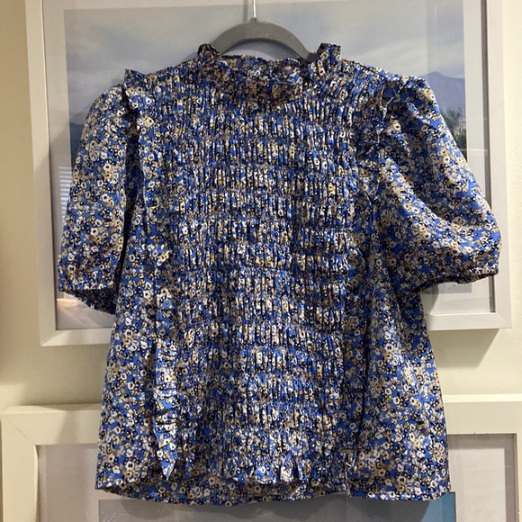 Never worn Ann Taylor floral blouse, size S - Picture 1 of 4